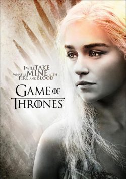 EMILIA CLARKE TV Show Poster Print