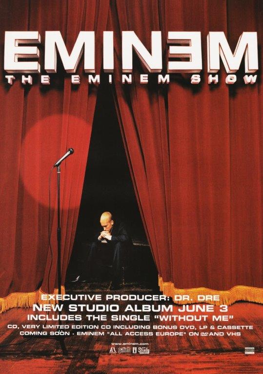 Album Posters - The Eminem Show by Eminem – thepostercorner, poster eminem  