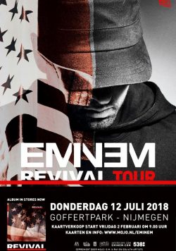 EMINEM Revival 2018 Tour Poster Print