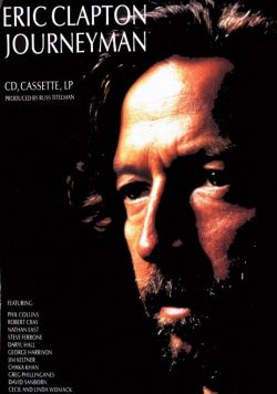 ERIC CLAPTON Journeyman Poster Print