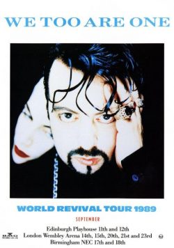 EURYTHMICS We Two Are One Too Poster Print