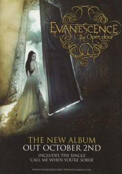 EVANESCENCE The Open Door Poster Print