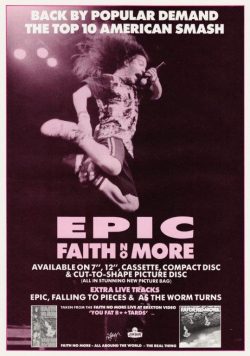 FAITH NO MORE Epic Poster