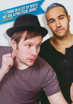 FALL OUT BOY Pete Wentz Patrick Stump Poster Print
