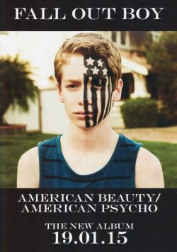 FALL OUT BOY American Beauty American Psycho Poster Print