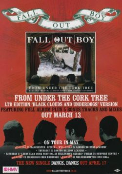 FALL OUT BOY From Under The Cork Tree Poster
