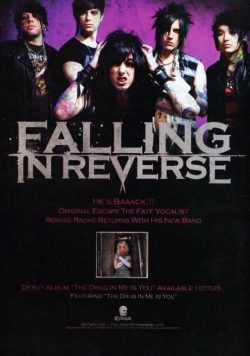 FALLING IN REVERSE Drug In Me Is You Poster Print