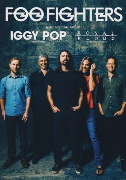 FOO FIGHTERS Sonic Highways 2015 UK Tour Poster