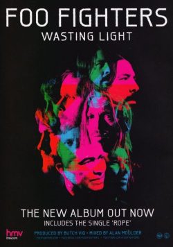 FOO FIGHTERS Wasted Light Poster