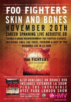 FOO FIGHTERS Skin & Bones Poster Print