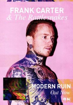 FRANK CARTER & THE RATTLESNAKES Modern Ruin - The Album Poster Print