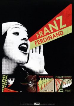 FRANZ FERDINAND Take Me Out Poster