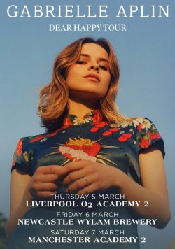 GABRIELLE APLIN Daer Happy UK Tour 2019 Poster Print