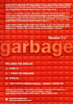 GARBAGE Version 2.0 Poster Print