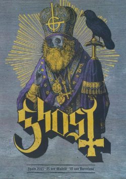 GHOST Prequelle Tour Poster Print