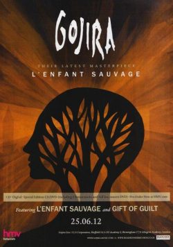 GOJIRA LEnfant Sauvage Poster Print