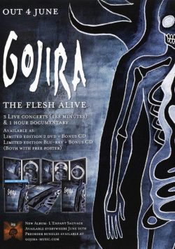 GOJIRA The Flesh Alive Poster Print