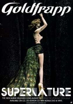 GOLDFRAPP Supernature Poster
