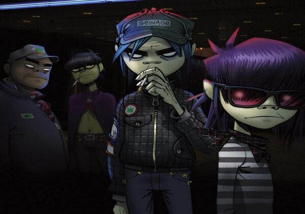 GORILLAZ The Now Now Tour Poster