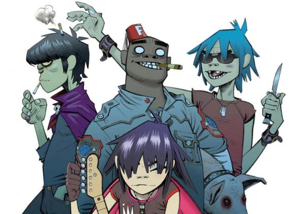 GORILLAZ The Now Now Tour Poster