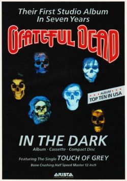 GRATEFUL DEAD In The Dark Poster Print