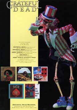 GRATEFUL DEAD Records Poster Print