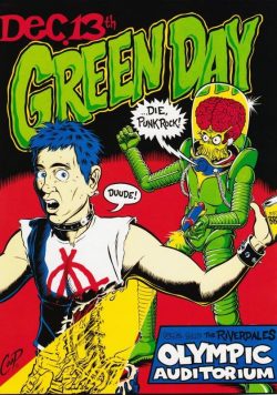 GREEN DAY Gods Favorite Band Poster Print
