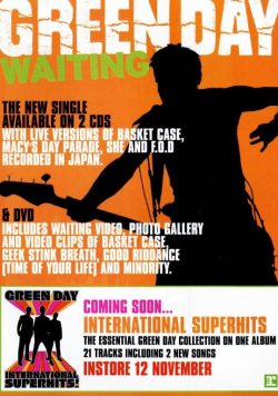 GREEN DAY Waiting Poster Print