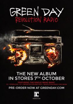 GREEN DAY Revolution Radio Poster