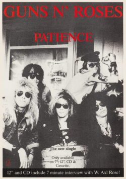 GUNS N ROSES Patience Poster