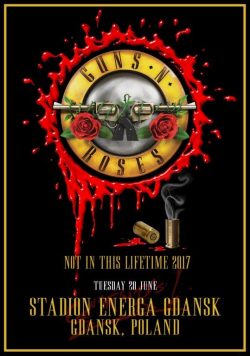 GUNS N ROSES Stadion Energa Gda?sk - June 20 2017 Poster Print