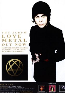 HIM Love Metal Poster Print