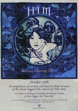 HIM Uneasy Listening Vol. 1 Poster Print