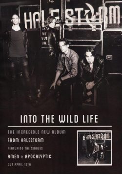 HALESTORM Into The Wild Life Poster Print