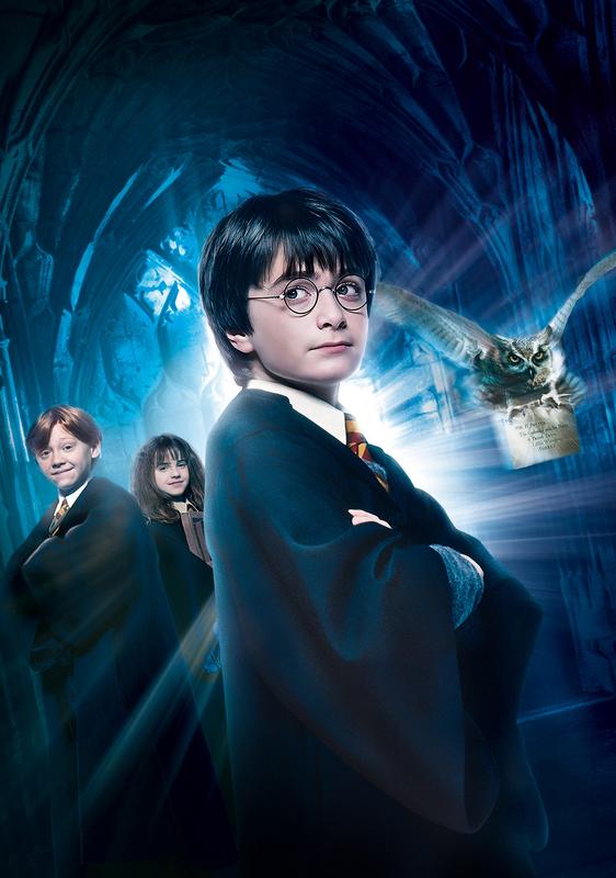 HARRY POTTER & THE PHILOSOPHERS STONE Movie Poster Print