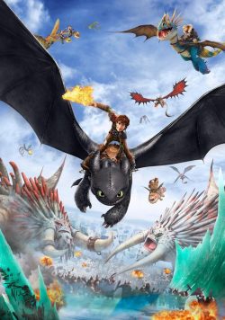 HOW TO TRAIN YOUR DRAGON 2 Movie Poster Print