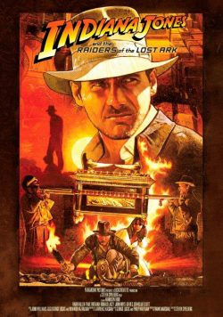 INDIANA JONES; RAIDERS OF THE LOST ARK Movie Poster Print