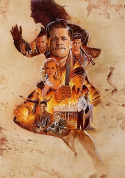 Inglourious Basterds Movie Film Poster - Classic 00's Vintage Poster Print