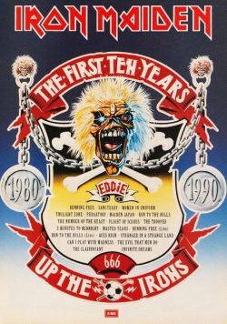 IRON MAIDEN Up The Irons Poster