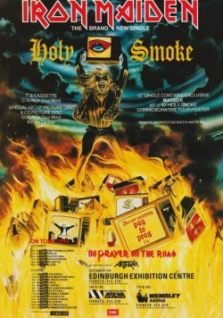 IRON MAIDEN Holy Smoke Poster