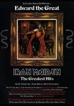 IRON MAIDEN Edward The Great: Greatest Hits Poster Print