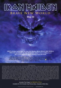 IRON MAIDEN Brand New World Poster Print