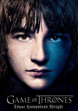 ISAAC HAMPSTEAD WRIGHT Actor Poster Print