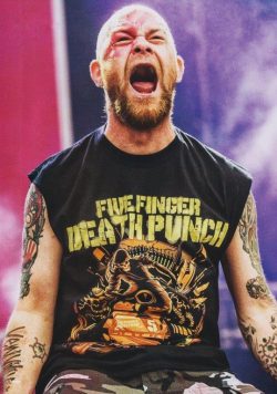 IVAN MOODY Five Finger Death Punch Poster Print