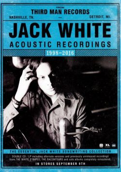 JACK WHITE Acoustic Recordings Poster Print