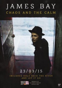 JAMES BAY Chaos And The Calm Poster Print