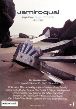 JAMIROQUAI High Times: The Singles Poster Print