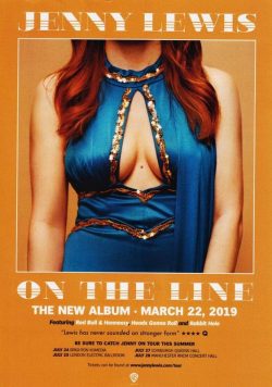 JENNY LEWIS On The Line Poster Print