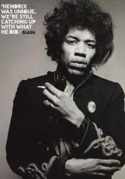 JIMI HENDRIX Slash Poster