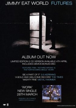 JIMMY EAT WORLD Futures Poster